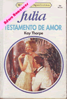 Testamento de amor de Kay Thorpe